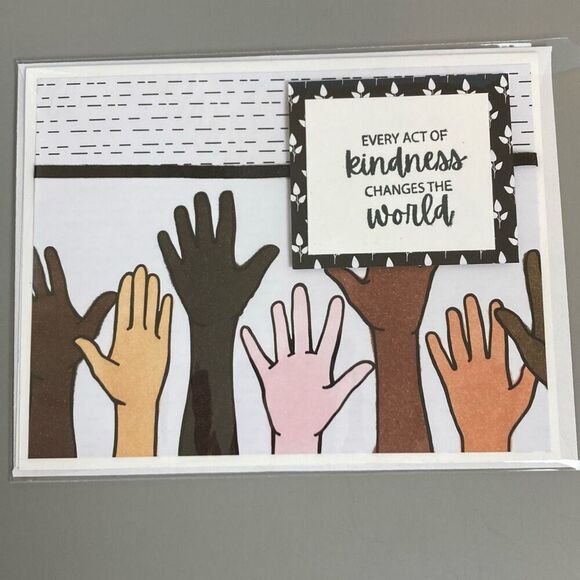 Kindness cards lot of 3 Blank Inside (K26) - Picture 2 of 4